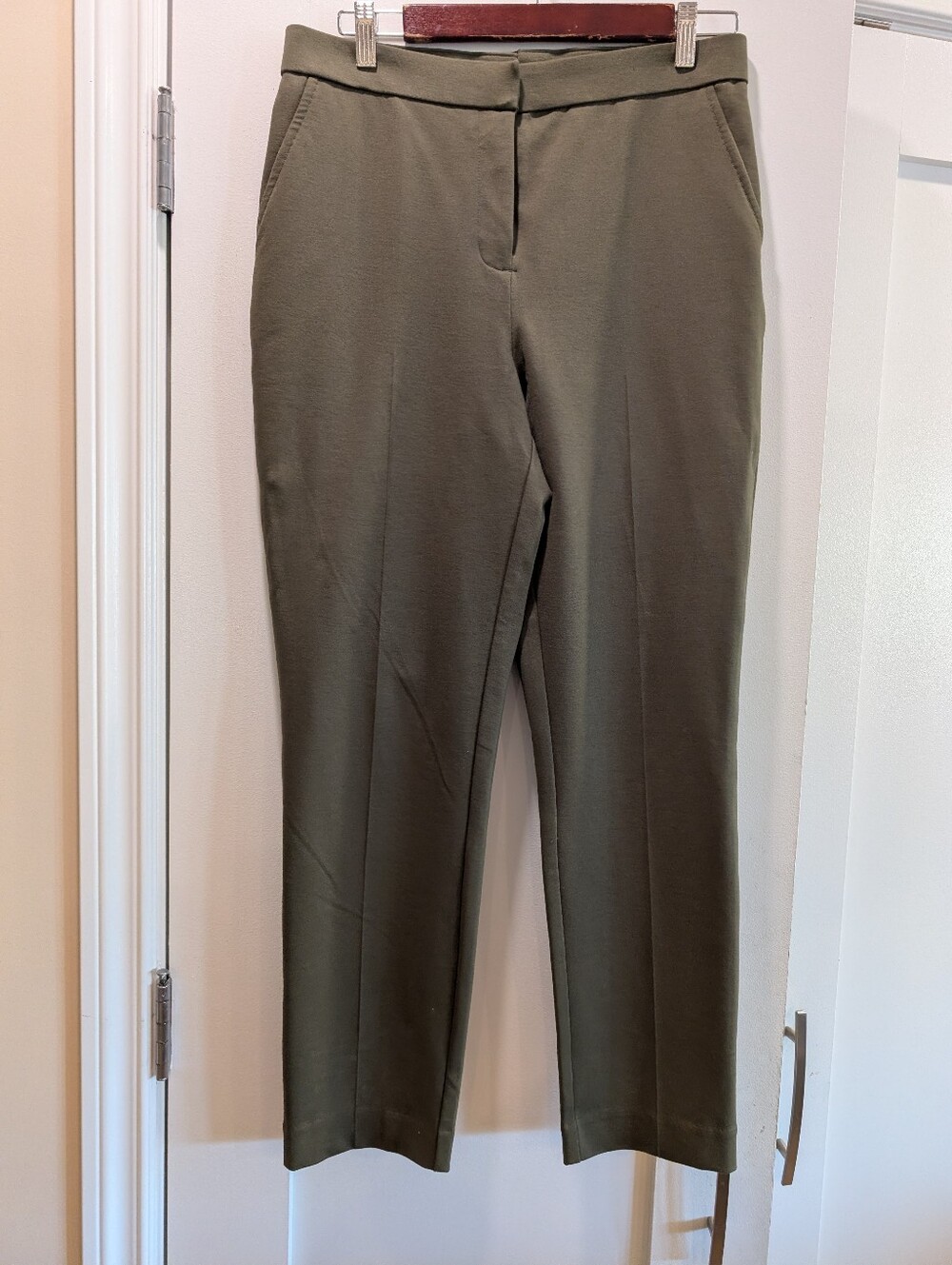 Banana Republic Olive Green Ponte Pants,10.